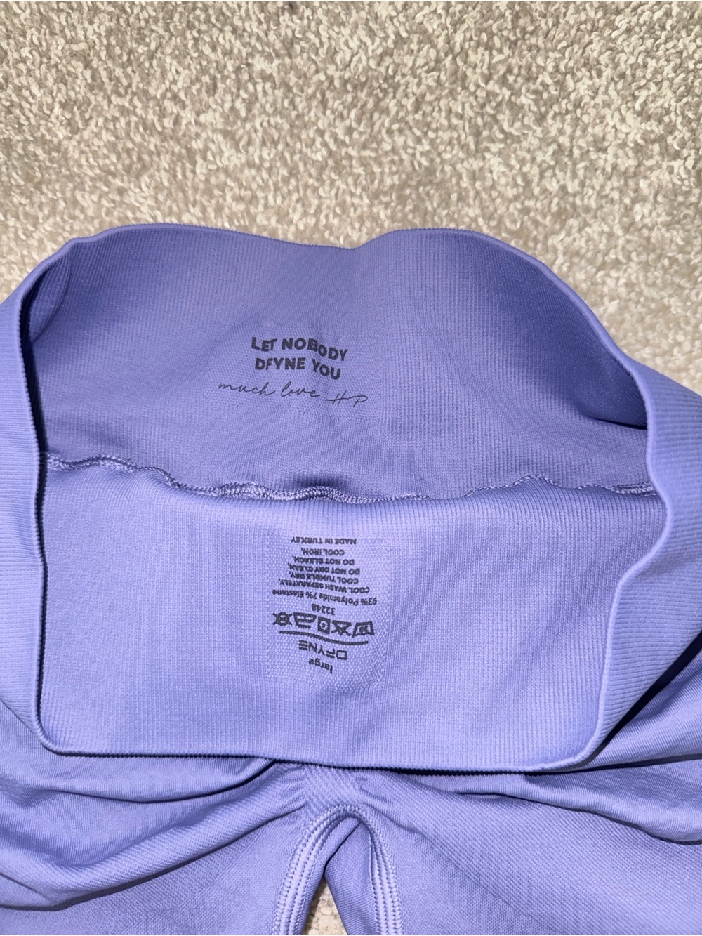Defy Navy High-Waist Bike Shorts - Picture 3 of 3